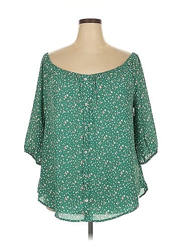 West Kei 3/4 Sleeve Blouse (view 1)