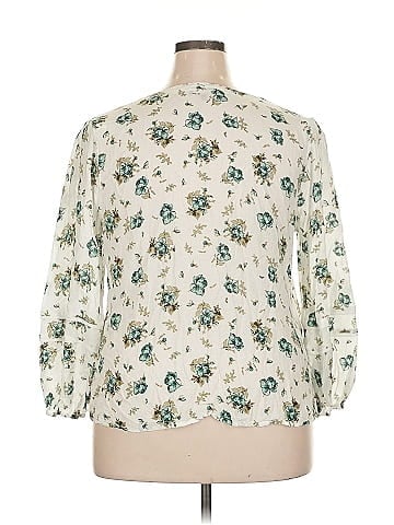 1.State 3/4 Sleeve Blouse (view 2)