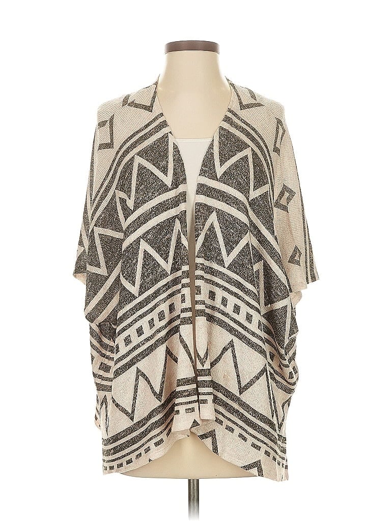 Pre-owned Assorted Brands Cardigan Sweater In Brown