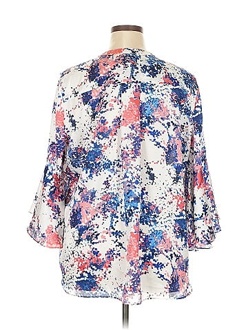 Tahari by ASL 3/4 Sleeve Blouse (view 2)