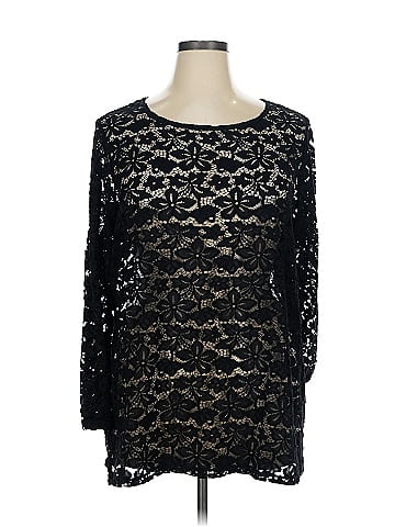 Susan Graver Long Sleeve Blouse (view 1)