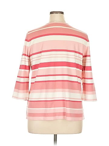 Alfred Dunner 3/4 Sleeve Top (view 2)