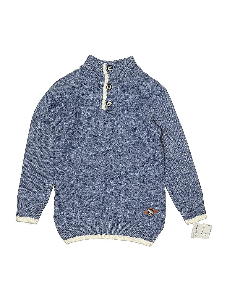 Click to view more detailed imagery on our partner's website Pre-owned Bebe Kids' Pullover Sweater In Blue
