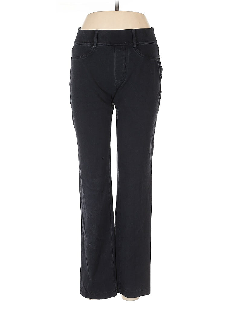 Pre-owned Lands' End Dress Pants In Black