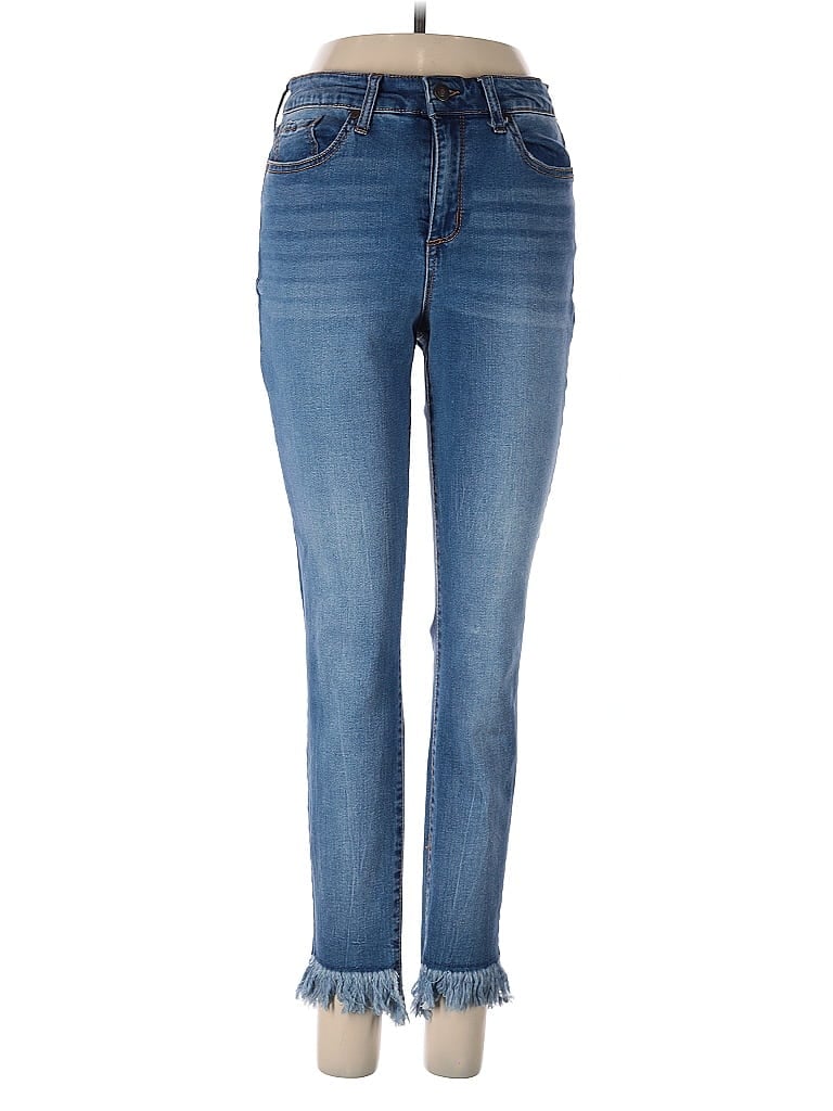 Sofia by Sofia Vergara Solid Blue Jeans Size 4 - photo 1