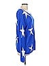G by Giuliana Rancic 100% Rayon Stars Blue Pullover Sweater Size L - photo 4
