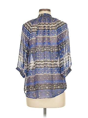 Twelfth Street by Cynthia Vincent 3/4 Sleeve Silk Top (view 2)