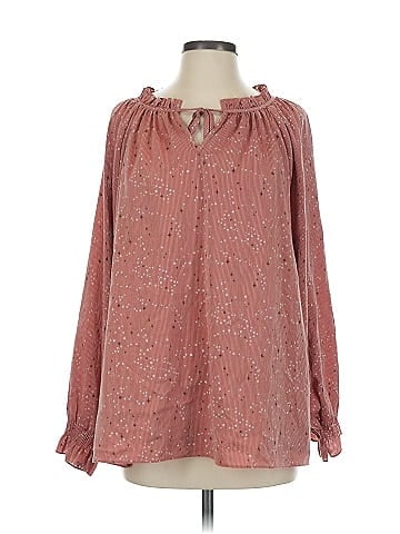 Easel Long Sleeve Blouse (view 1)
