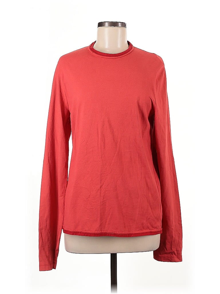 Pre-owned Prada Long Sleeve T-shirt In Red