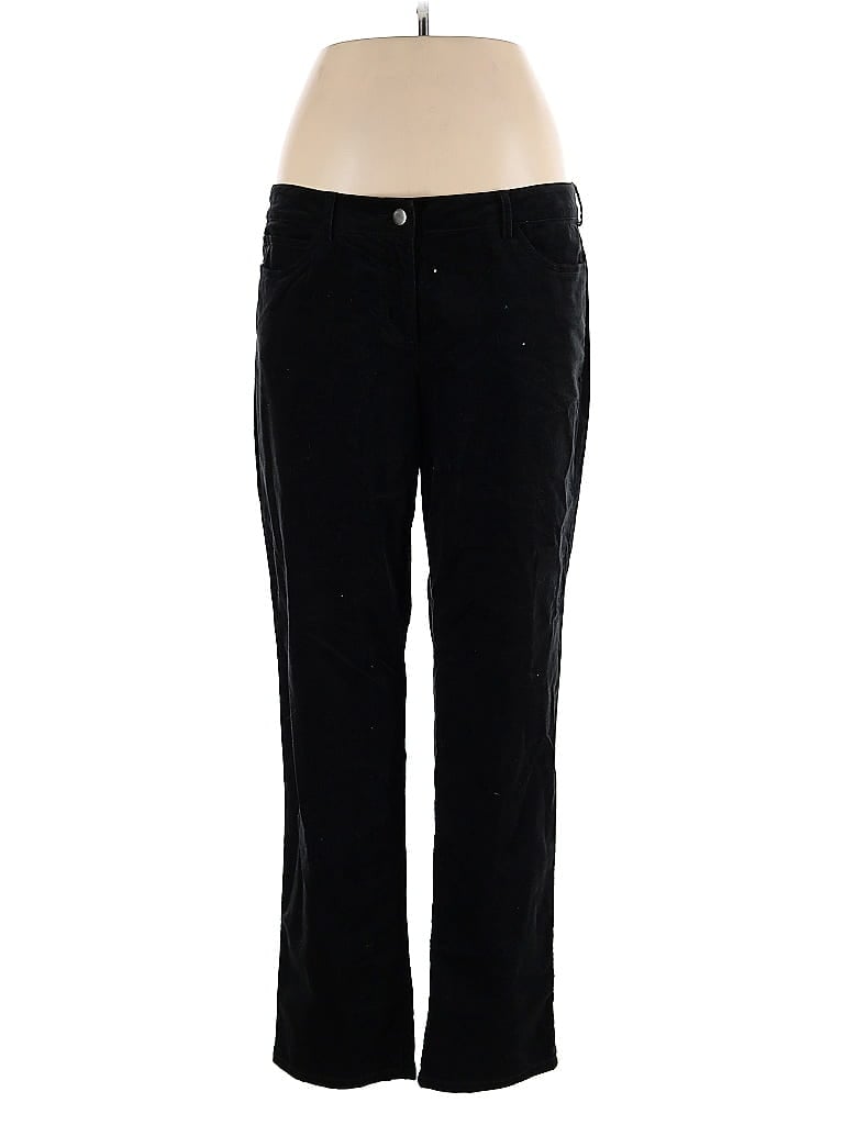 Pre-owned Eileen Fisher Casual Pants In Black