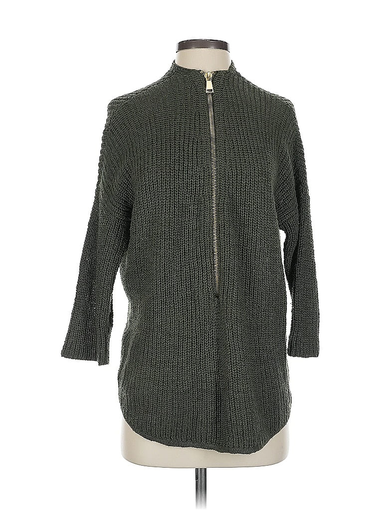 Click to view more detailed imagery on our partner's website Pre-owned Abs By Allen Schwartz Pullover Sweater In Gray