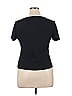 Ambiance Black Short Sleeve Top Size 1X - photo 2
