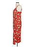 Assorted Brands Print Orange Casual Dress Size 0 - photo 5