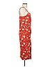 Assorted Brands Print Orange Casual Dress Size 0 - photo 4