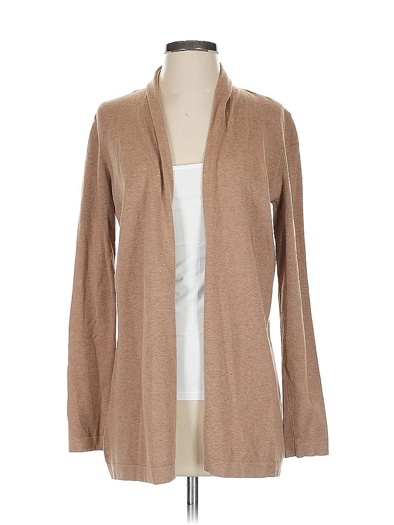 Pre-owned J. Mclaughlin Cardigan Sweater In Brown