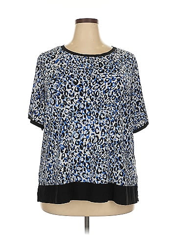 Kasper Short Sleeve Blouse (view 1)