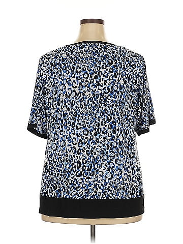 Kasper Short Sleeve Blouse (view 2)