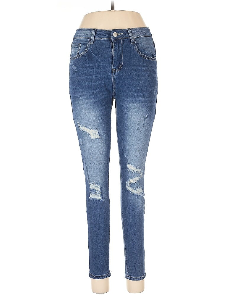 Pre-owned Unbranded Jeans In Blue