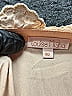 Louise Misha 100% Silk Tan Long Sleeve Silk Top Size EU 40 / US 10 - photo 7