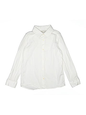 Zara Kids Long Sleeve Button-Down Shirt (view 1)