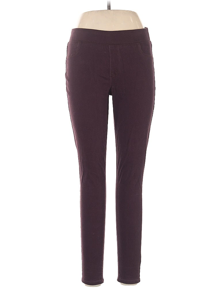 Pre-owned Old Navy Active Pants In Burgundy