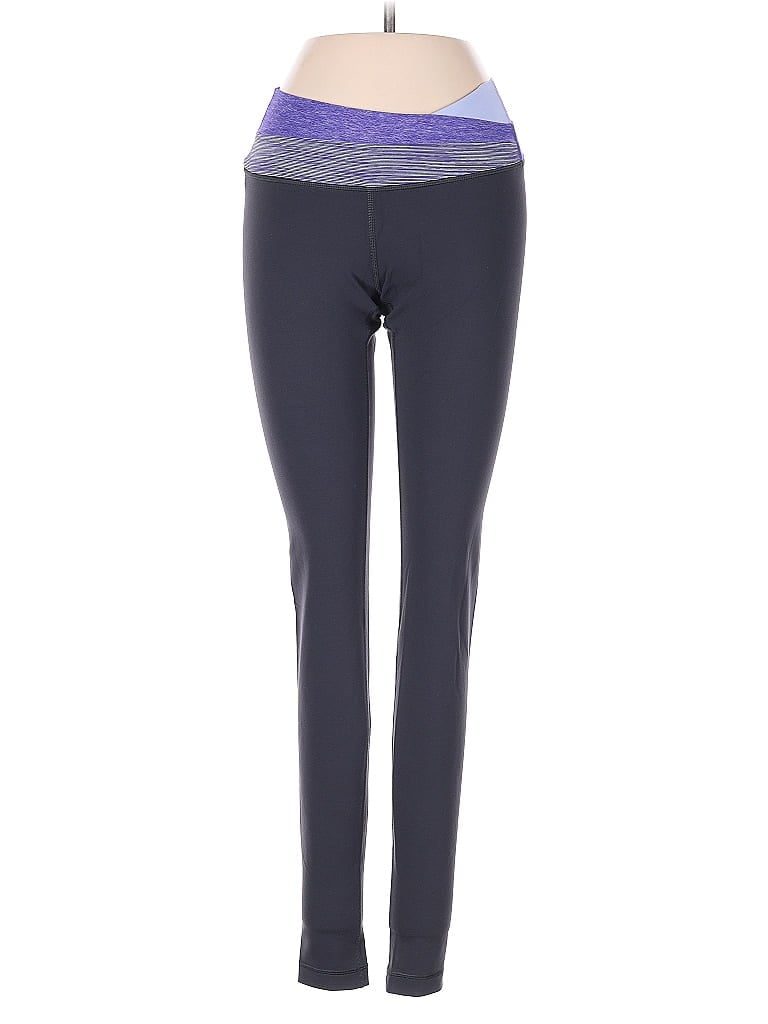 Pre-owned Lululemon Athletica Active Pants In Gray