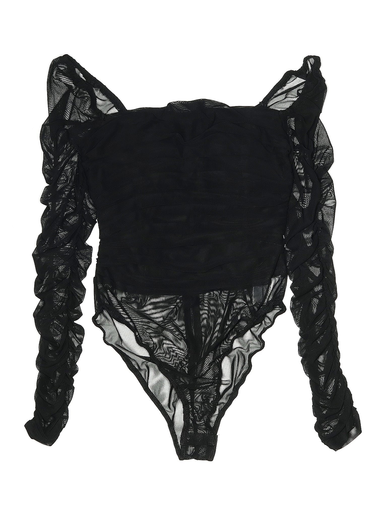 Princess Polly Black Bodysuit Size 6