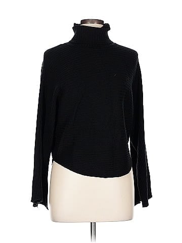 Pink Rose Turtleneck Sweater (view 1)