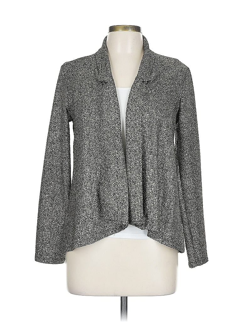 Pre-owned Lily White Blazer Jacket In Gray