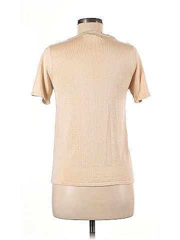 August Silk Short Sleeve Silk Top (view 2)