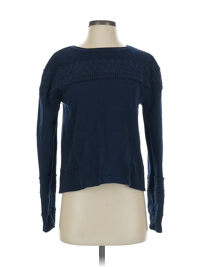 Pre-owned Banana Republic Pullover Sweater In Blue