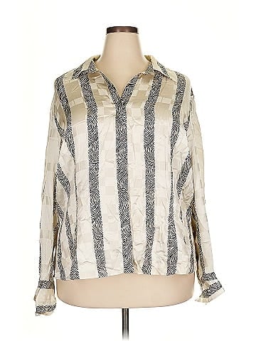 Jones New York Collection 3/4 Sleeve Silk Top (view 1)