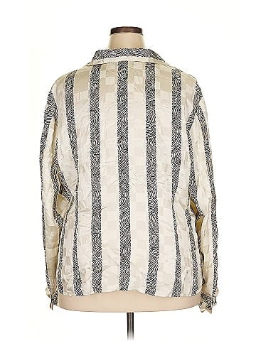 Jones New York Collection 3/4 Sleeve Silk Top (view 2)