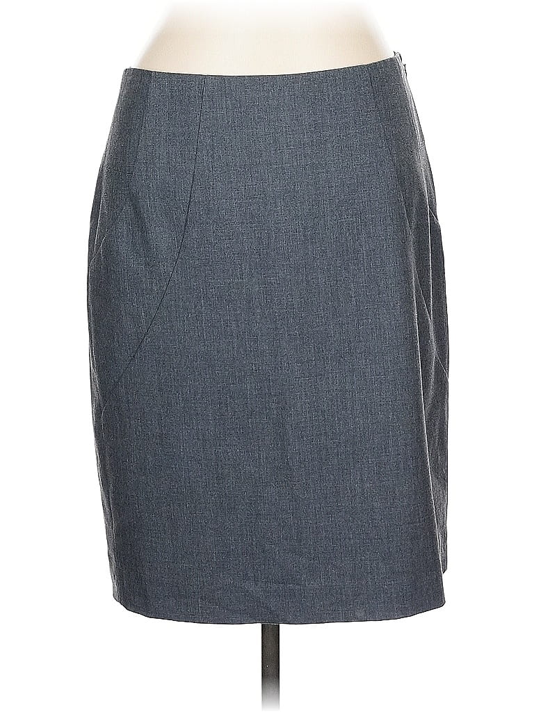 Pre-owned The Limited Formal Skirt In Gray