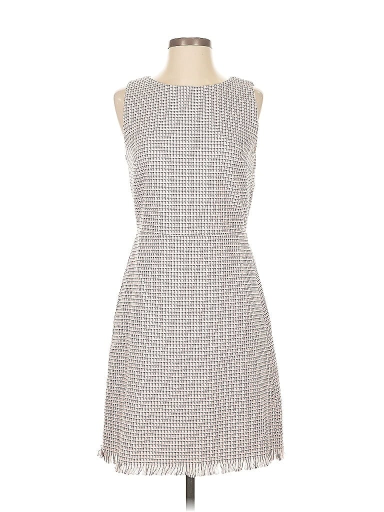 Pre-owned Ann Taylor Loft Casual Dress In Gray