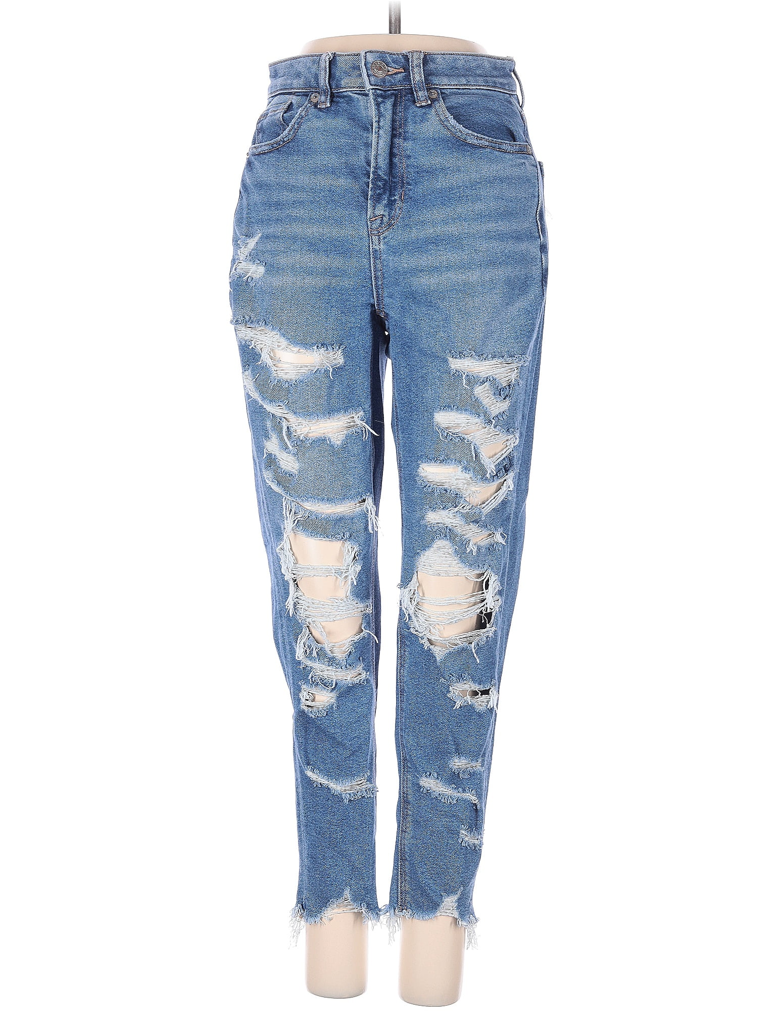 American Eagle Outfitters Hearts Blue Jeans Size 00