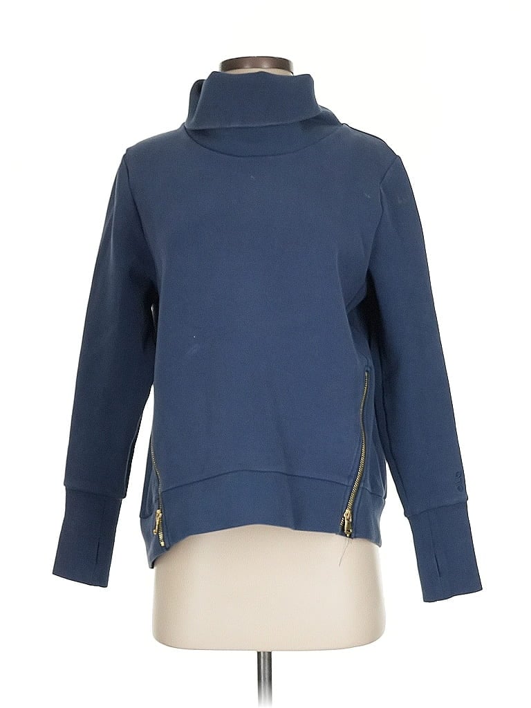 Pre-owned Assorted Brands Sweatshirt In Blue