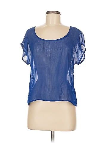 Xhilaration Short Sleeve Blouse (view 1)