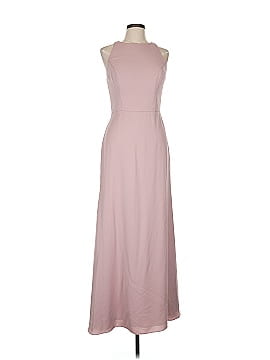 French Connection Solid Pink Cocktail Dress Size 8
