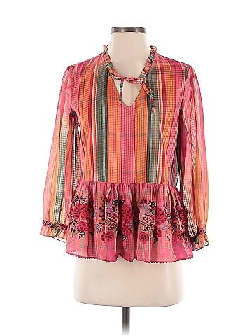 Bhanuni by Jyoti 3/4 Sleeve Blouse (view 1)