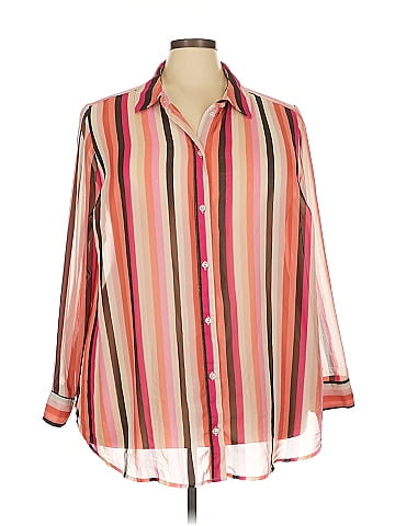 Roaman's Long Sleeve Blouse (view 1)