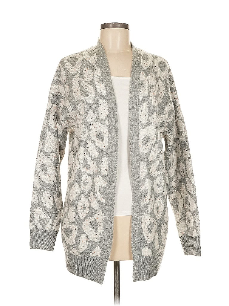 Pre-owned Entro Cardigan Sweater In Gray