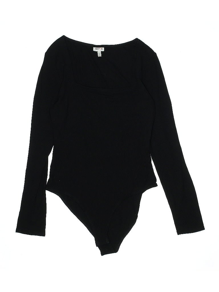 Pre-owned Self E Bodysuit In Black
