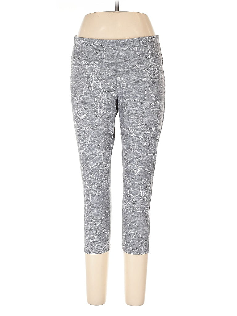Pre-owned Gap Fit Active Pants In Gray