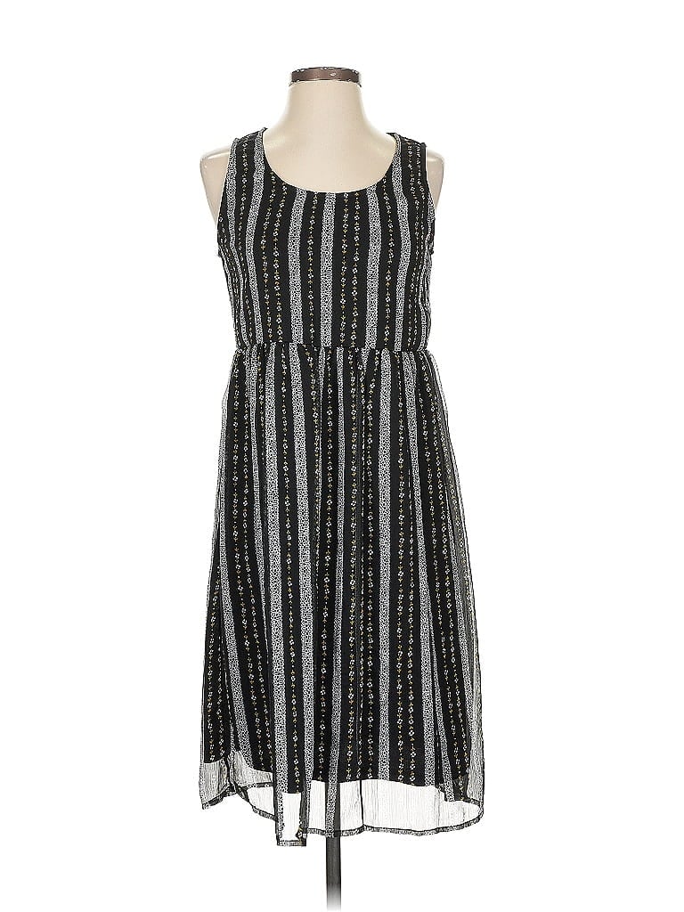 Pre-owned Piper & Scoot Casual Dress In Black