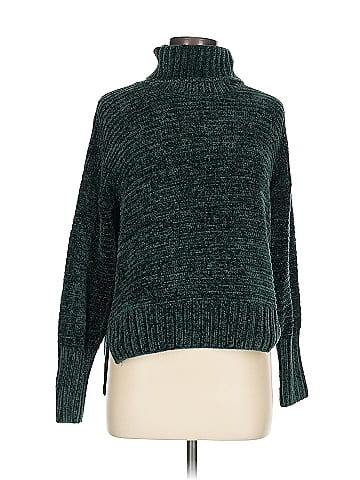 Pink Rose Turtleneck Sweater (view 1)