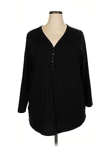 Roaman's Long Sleeve Henley (view 1)