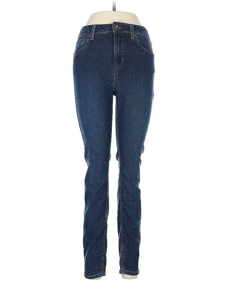 Natural Reflections Solid Blue Jeans Size 8 - photo 1