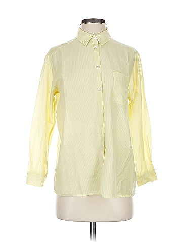 Elizabeth and James 3/4 Sleeve Button-Down Shirt (view 1)