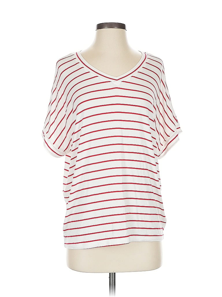 Pre-owned Cabi Short Sleeve T-shirt In Red